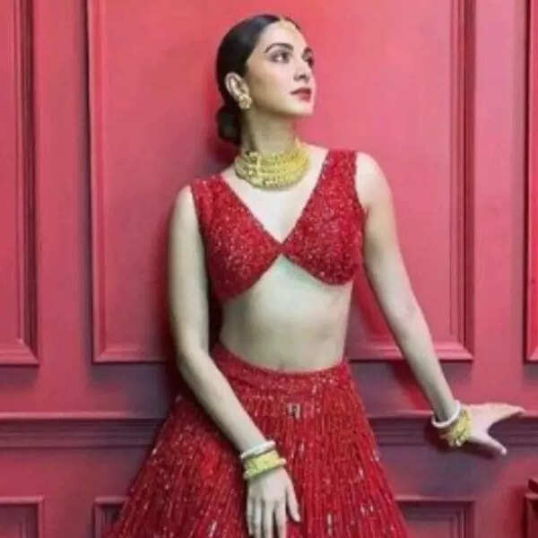 कियारा का मॉर्डन ब्राइड लुक
