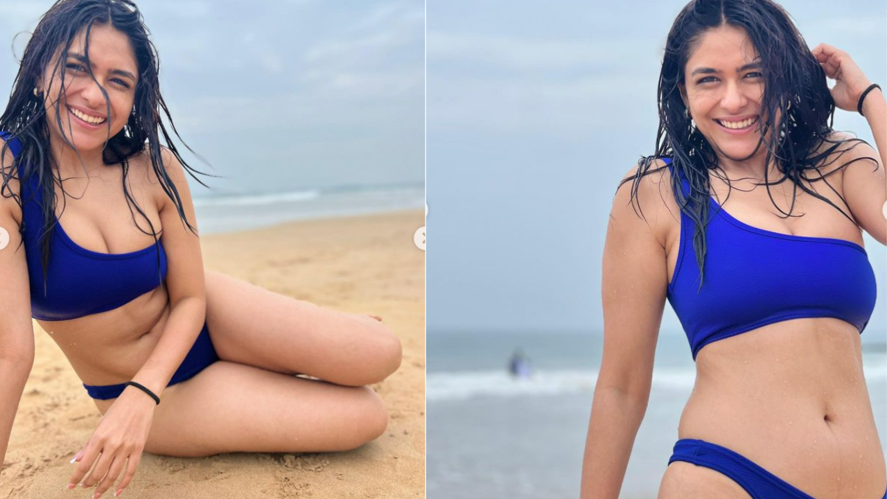 Mrunal Thakur ने इंस्टाग्राम पर शेयर की BIKINI PICS