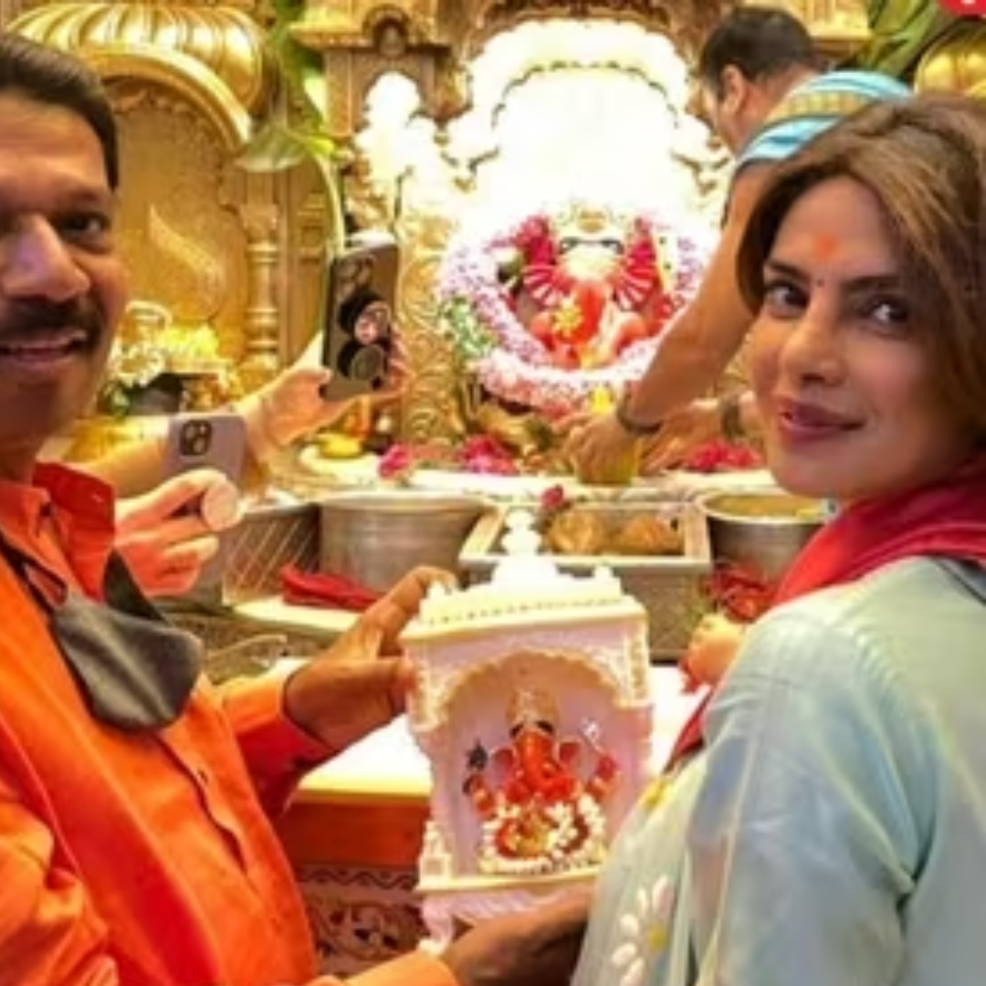 इंडिया में प्रियंका चोपड़ा