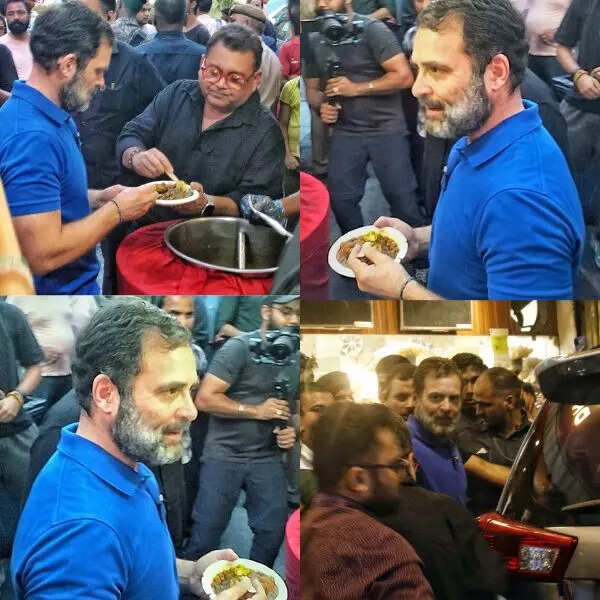 शाम के वक्त पहुंचे थे राहुल