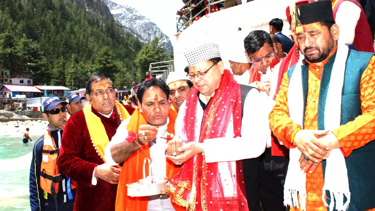 ​गंगोत्री धाम के कपाट श्रद्धालुओं के दर्शनार्थ खोले गए​