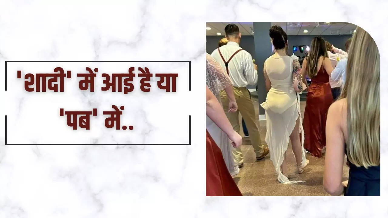 Woman In Transparent Dress