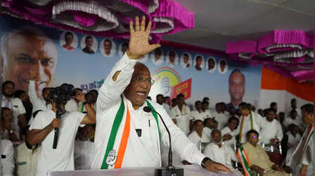 Karnataka CM: कौन होगा कर्नाटक का सीएम? अब मल्लिकार्जुन खड़गे के हाथ में फैसला, विधायकों ने एक लाइन में प्रस्ताव किया पास