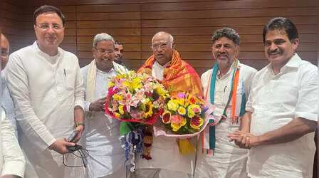 Karnataka CM: आज होगा कर्नाटक CM का फैसला, दिल्ली आ सकते हैं डीके शिवकुमार; सोमवार को बैठक रही थी बेनतीजा