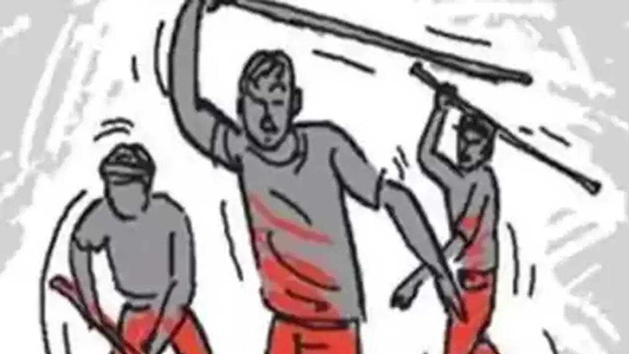cricketers beating cops, meerut cricketer beating case
