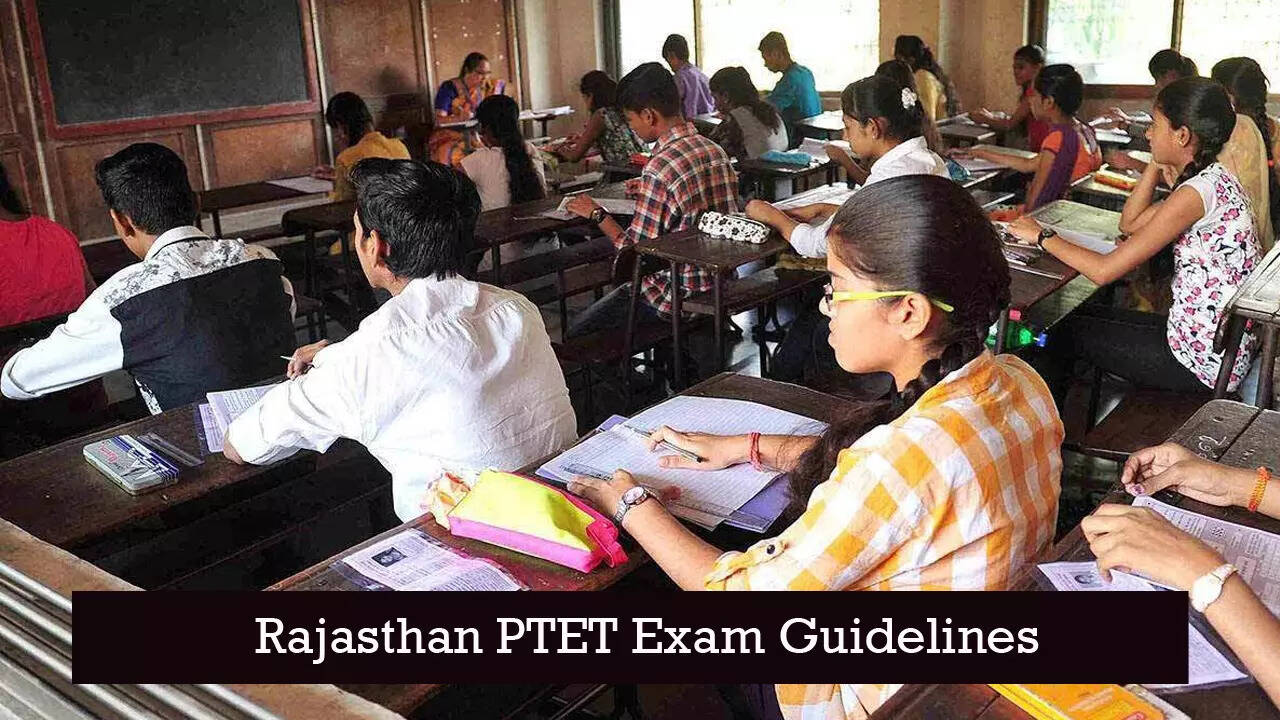 Rajasthan PTET Exam Guidelines