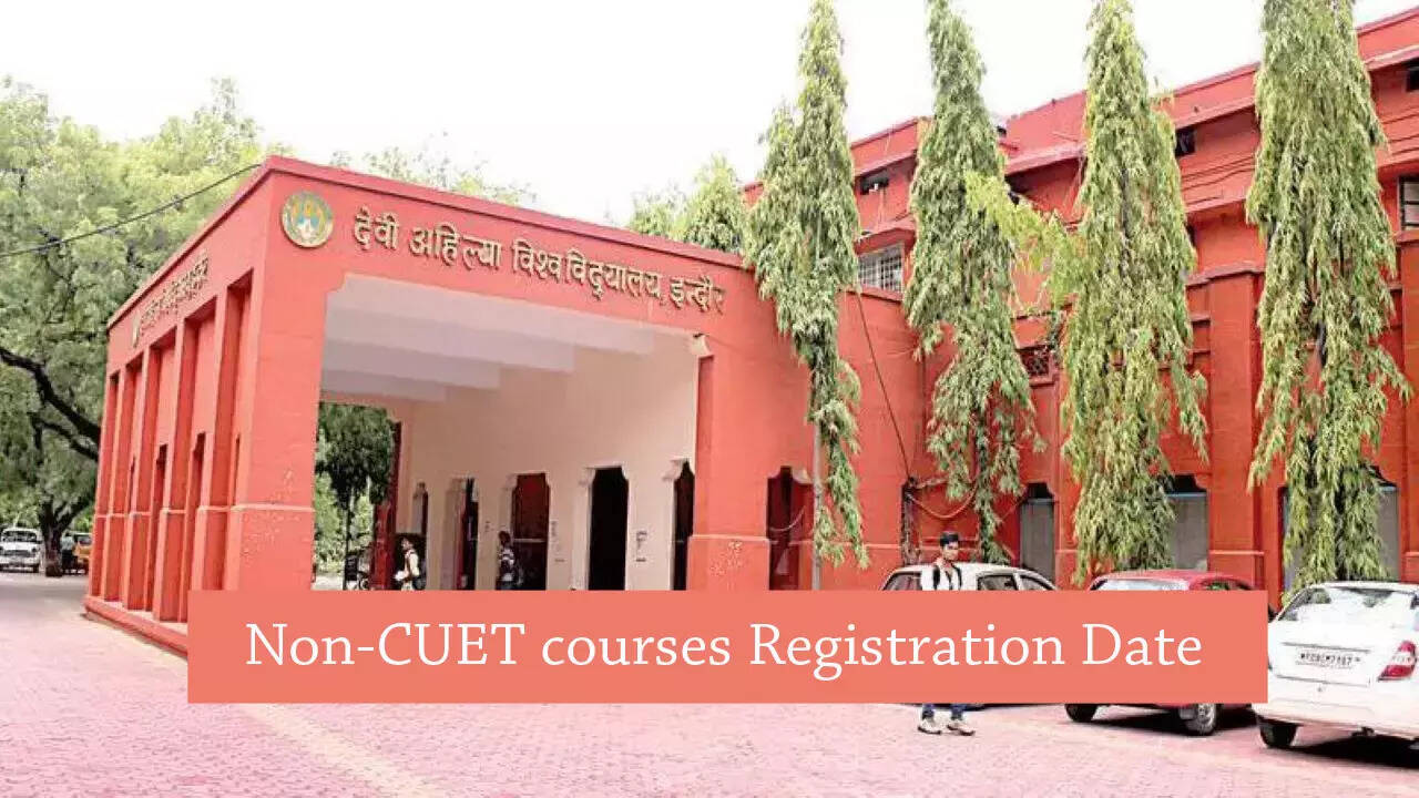 Non-CUET courses Registration Date
