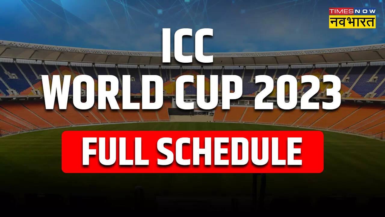 ICC World Cup 2023 Full Schedule.