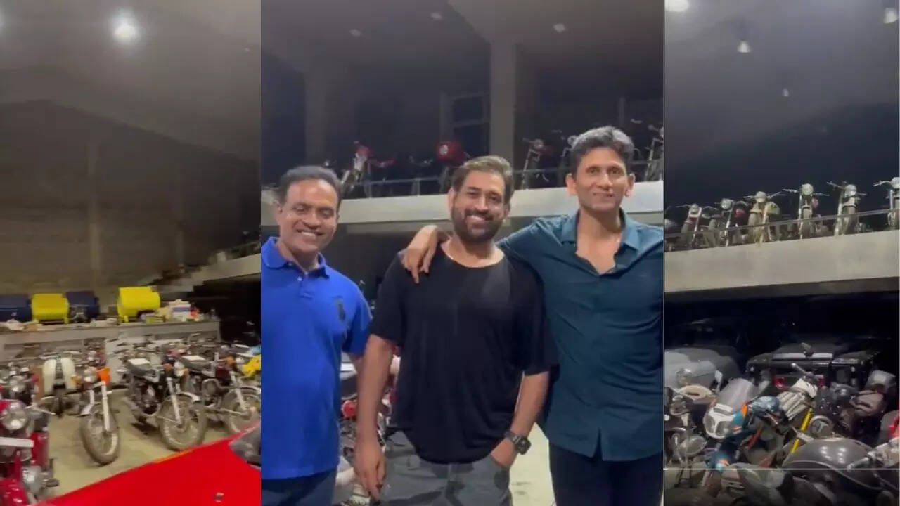 MS Dhoni Garage video