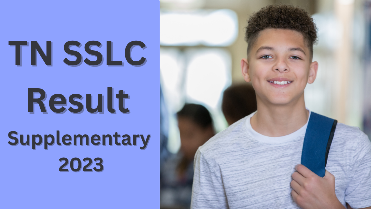 TN SSLC supplementary Result 2023