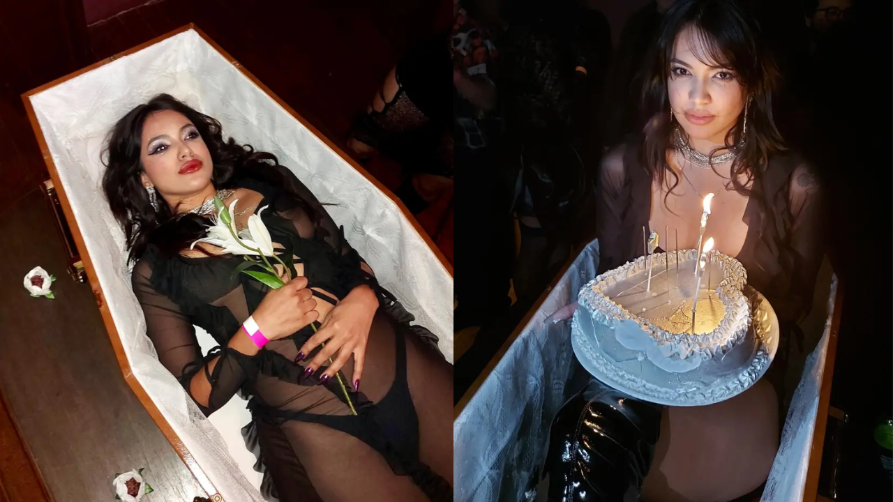 Ajab Gajab, Viral News in Hindi, Funeral Birthday Party Theme
