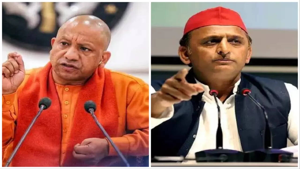 CM Yogi And Akhilesh