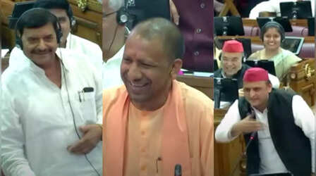 UP: ये हमारे साथ आ जाएंगे- शिवपाल ने ली चुटकी, CM का पलटवार- भतीजे को पढ़ाना था इमला, पर वह...