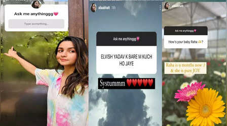 Alia Bhatt ने रखा चिट-चैट सेशन, एल्विश यादव और बेटी राहा पर दिए मजेदार जवाब