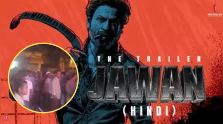 Jawan: फैंस पर चढ़ा शाहरुख खान की 'जवान' का बुखार, देर रात 2 बजे टिकट के लिए लगी लम्बी कतार