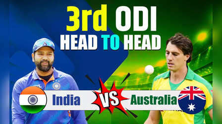 IND vs AUS Head to Head: ODI वर्ल्ड कप से पहले भारत और ऑस्ट्रेलिया के बीच आखिरी मुकाबला आज, देखें राजकोट में किसका पलड़ा है भारी