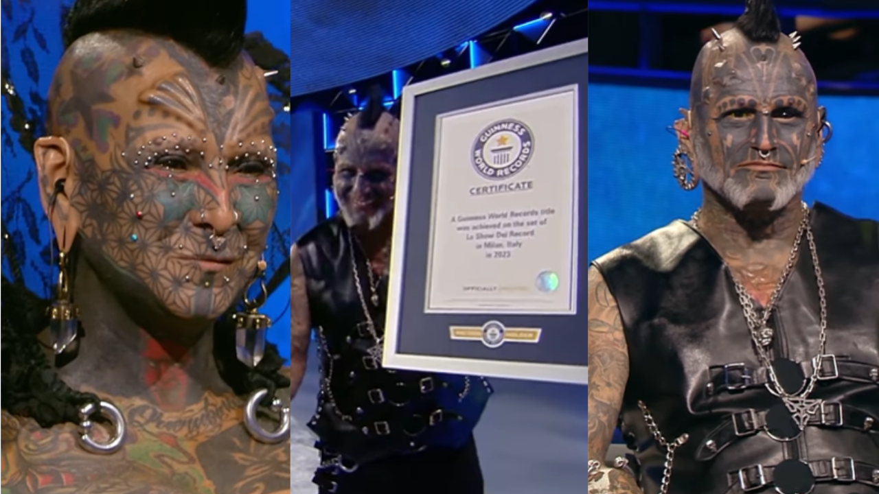 Most Body Modifications World Records