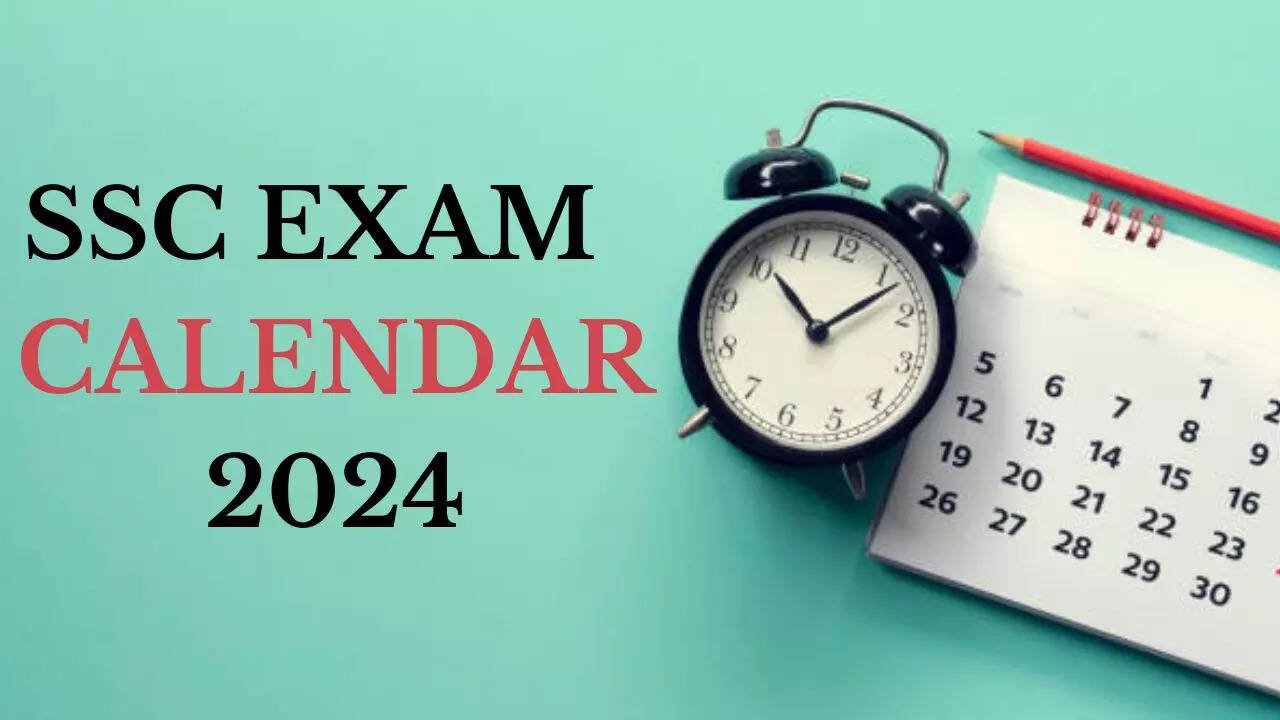 SSC Exam Calendar 2024