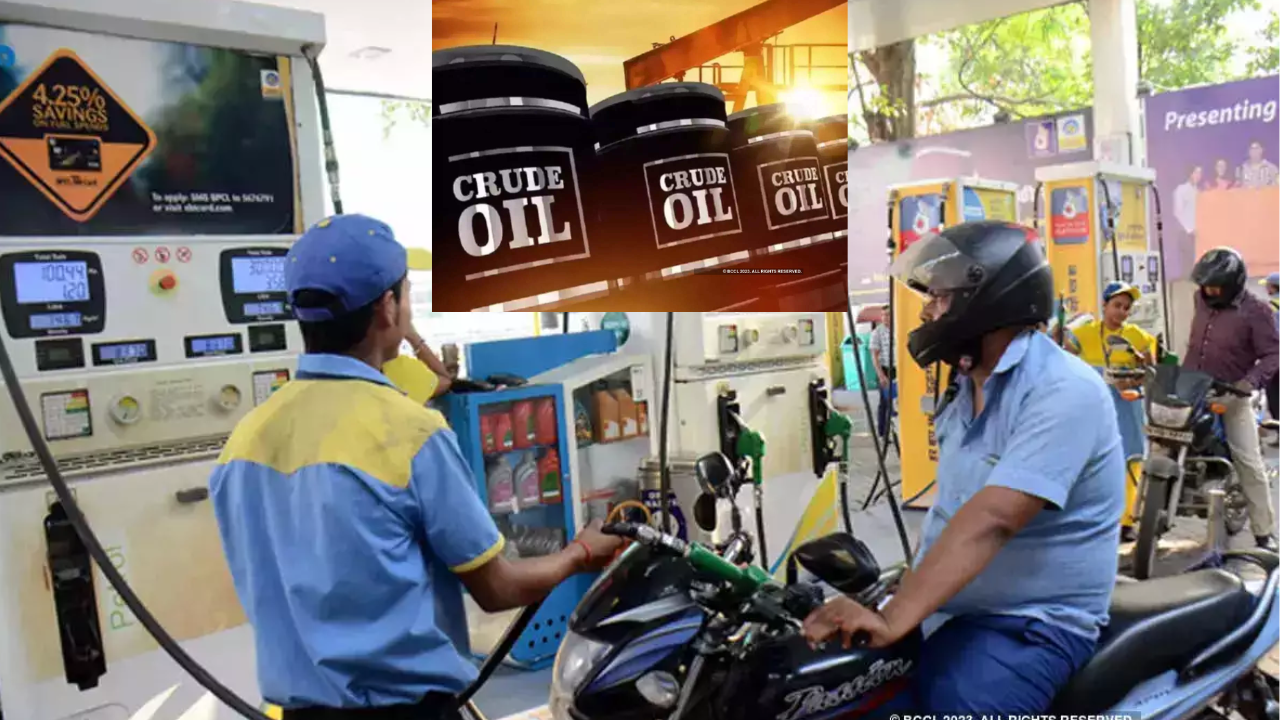 crude oil, petrol-diesel price