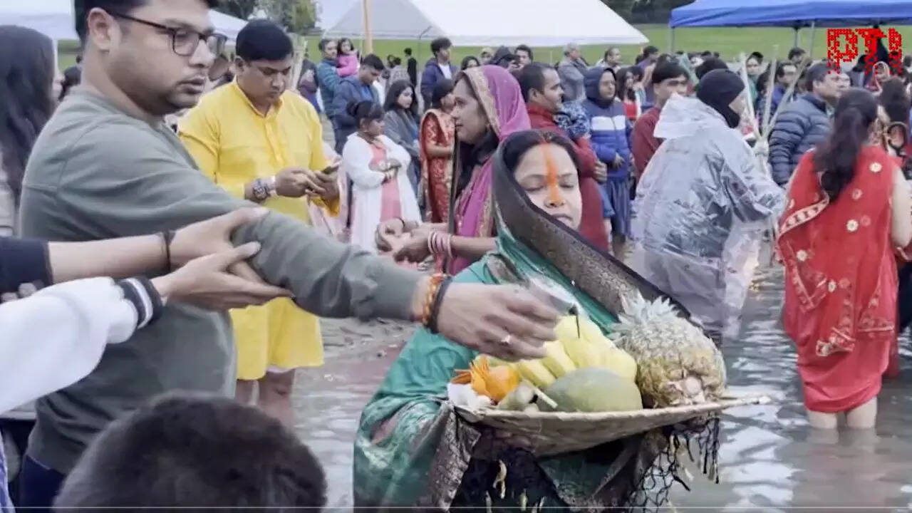 Chhath Puja 2023, Chhath in America, Chhath in California