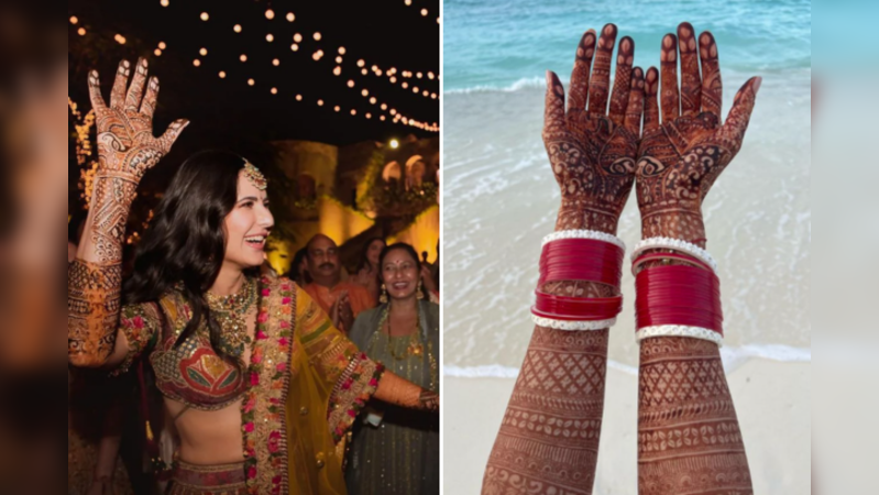 Katrina Kaif wedding Mehndi
