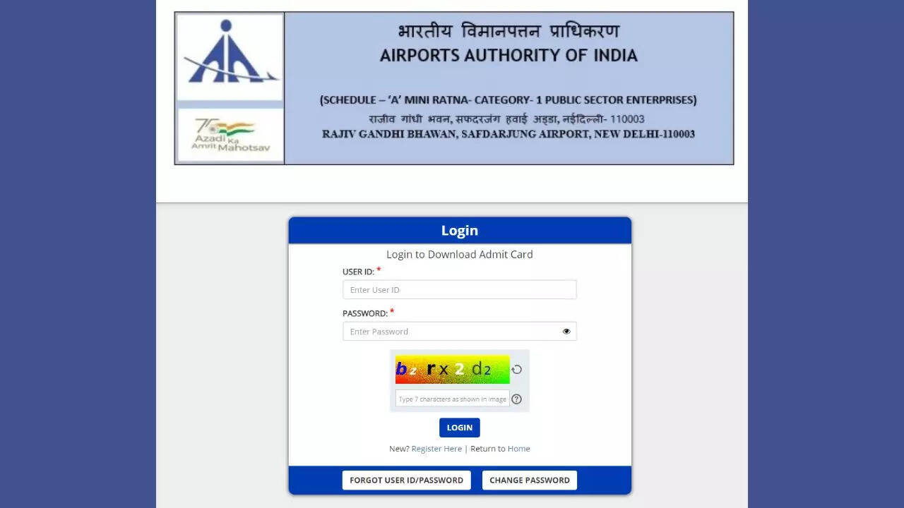 AAI ATC Admit Card 2023