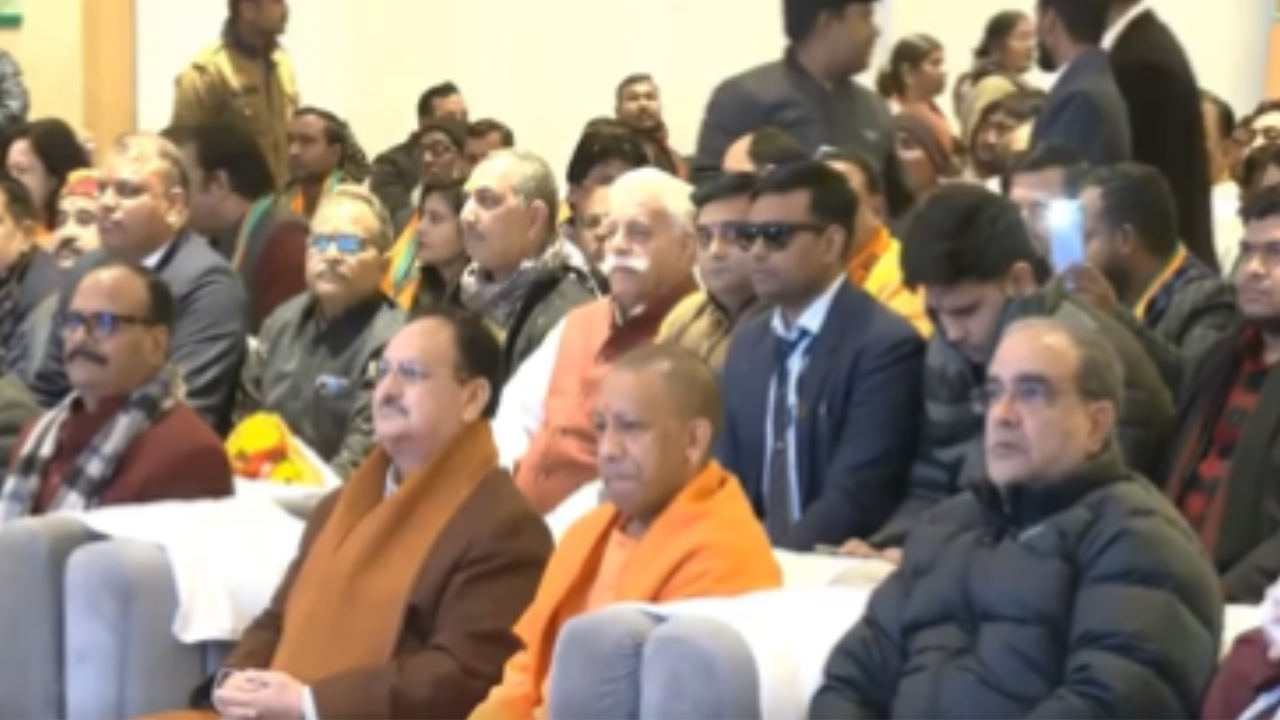 bjp president jp nadda, yogi adityanath, man ki baat, pm modi man ki baat, pm modi latest news, jp nadda lucknow visit, up hindi news, up politics