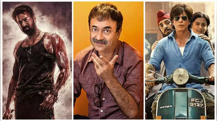 Shah Rukh Khan की 'Dunki' से हुई Prabhas स्टारर 'Salaar' की भिड़ंत पर Rajkumar Hirani ने तोड़ी चुप्पी, बोले 'दोनों फिल्मों पर असर...'