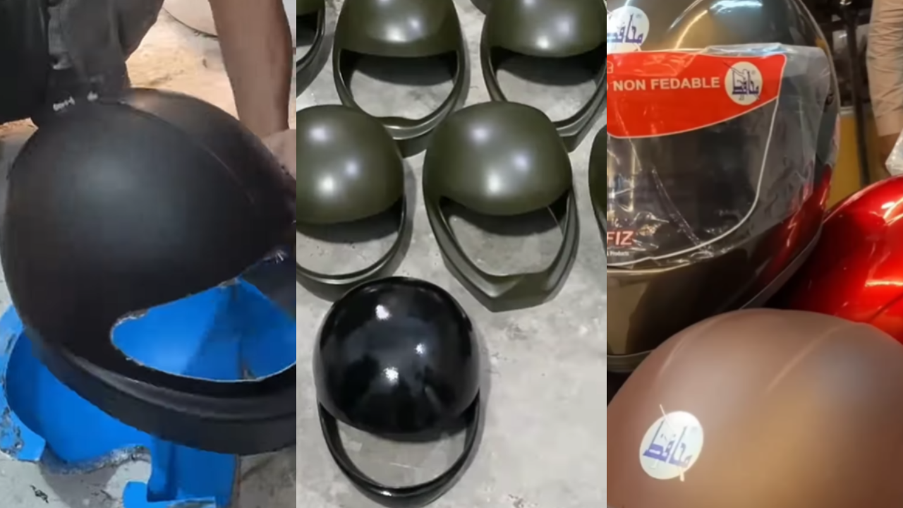 Helmet Making Process