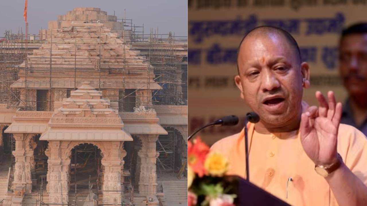 ayodhya ram mandir, ram mandir ayodhya, ayodhya mandir, ayodhya ram mandir latest news, ayodhya ram mandir pran pratishtha, ayodhya ram mandir nimantran, public holiday on 22 january in up, ramlala pran pratishtha, ram mandir news, yogi adityanath, lucknow news, यूपी में 22 जनवरी को सार्वजनिक अवकाश, रामलला प्राण प्रतिष्ठा, राम मंदिर समाचार, योगी आदित्यनाथ, लखनऊ समाचार