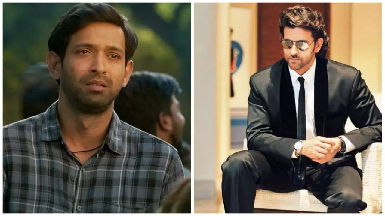 Vikrant Massey and Hrithik Roshan