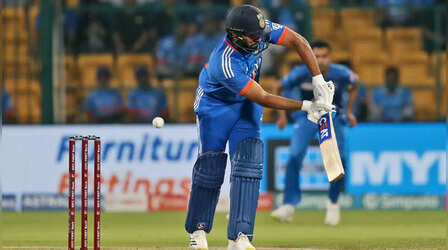 IND vs AFG 3rd T20I: रोहित शर्मा ने अंपायर के निर्णय पर हंसते हुए ली चुटकी, कहा-पहले ही दो बार...