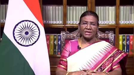President Droupadi Murmu Address To Nation: राष्ट्रपति द्रौपदी मुर्मू का राष्ट्र के नाम संबोधन, गणतंत्र दिवस की पूर्व संध्या पर कही ये बड़ी बातें