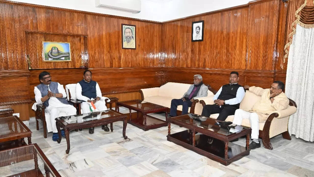 CM Hemant Soren in Ranchi