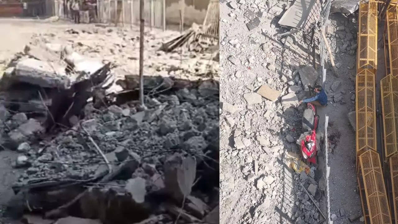 Delhi Gokulpuri Metro Station Collapse