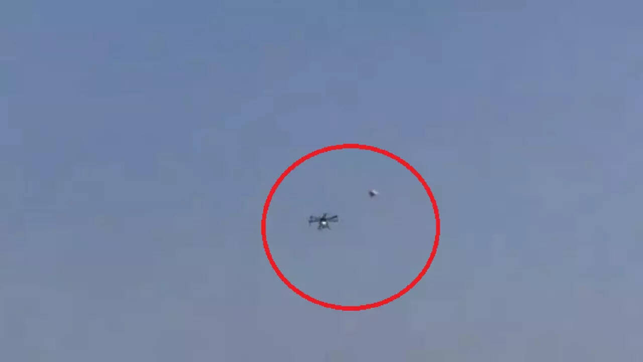 kisan andolan drone