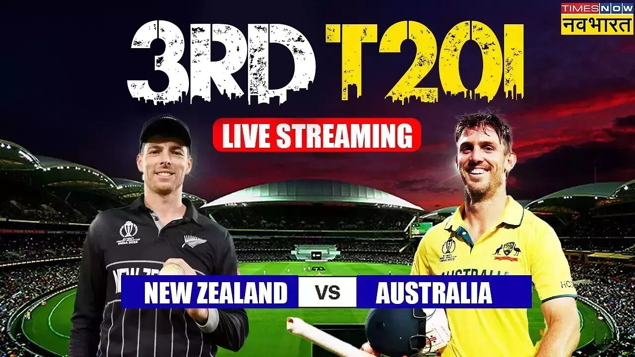 AUS Vs NZ T20 Match LIVE Telecast, Australia Banaam New Zealand 3rd ...