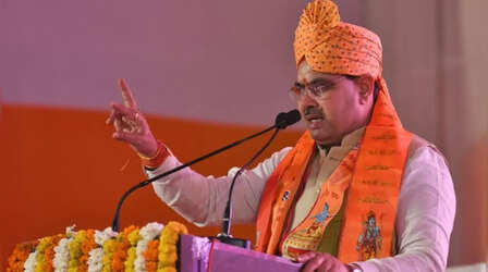 CM भजनलाल शर्मा ने कांग्रेस पर साधा निशाना, बोले- सोनिया और गहलोत बच्चों की चिंता में व्यस्त; राहुल को बताया झूठ का सौदागर