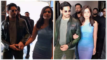 'Yodha' के प्रमोशन पर हाथों में हाथ डाले दिखे Sidharth Malhotra और Raashi Khanna, फैन्स ने दिए अजीब रिएक्शन