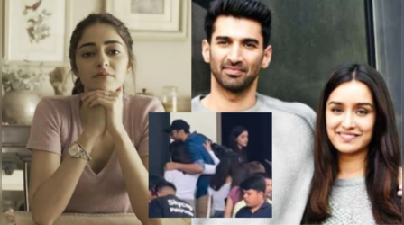 Aditya Roy Kapoor ने अनन्या पांडे के सामने Ex-गर्लफ्रेंड श्रद्धा कपूर को लगाया गले, Video देख लोग बोले- 'अंबानी की शादी में ही..'