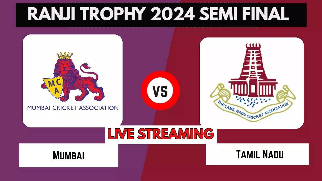 Ranji Trophy 2024 Mumbai vs Tamilnadu Live Streaming