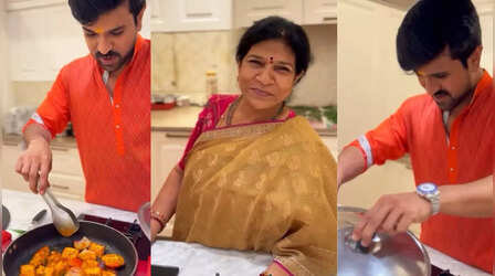 Women's Day को Ram Charan ने बनाया खास, मां के लिए अपने हाथों से बनाया पनीर टिक्का