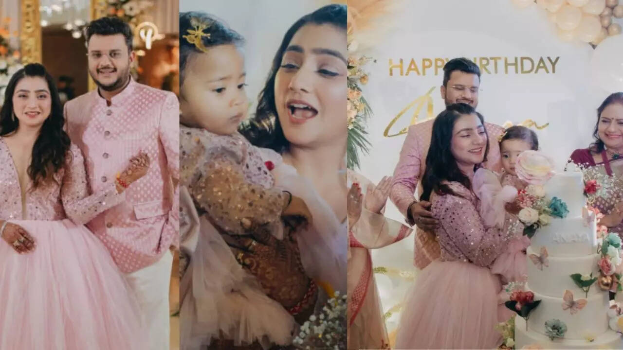 Neha Marda Celebrate Daughter First Birthday