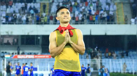 Sunil Chhetri Special Match: ऐतिहासिक मुकाबले से पहले सुनील छेत्री का हुआ सम्मान, गोल दागकर मौके को बनाया यादगार