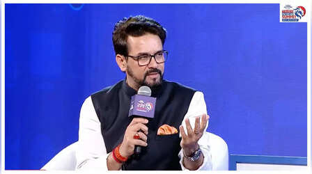 Times Now Summit 2024: मंत्री अनुराग ठाकुर बोले-अहंकार और घमंड से भरा 'इंडी एलायंस', 'ऑपरेशन शीशमहल' का किया जिक्र