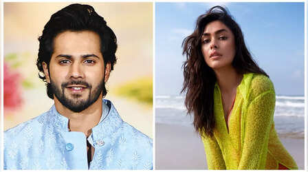 Varun Dhawan की कॉमेडी फिल्म में हुई Mrunal Thakur की एंट्री, पिता David Dhawan करेंगे डायरेक्ट