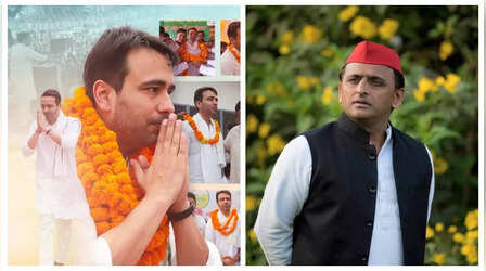 SP प्रत्याशी बदलने पर जयंत चौधरी का तंज, सपा का पलटवार- 'आप राज्यसभा से इस्तीफा कब दोगे? कुछ नैतिकता है या सब घोल के पी गए'
