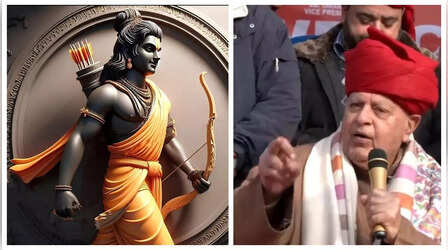 'भगवान राम' की भक्ति में सराबोर हुए जम्मू कश्मीर के पूर्व सीएम फारूक अब्दुल्ला, गाने लगे राम भजन-Video