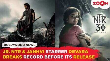 JR NTR-Janhvi Kapoor की 'Devara' ने रिलीज से पहले ही तोड़ डाला ये बड़ा रिकॉर्ड, यहां देखें रिकॉर्ड
