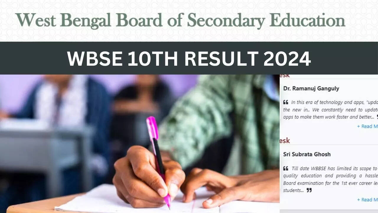 WB Board 10th Rsult 2024, West Bengal Board 10th Result 2024